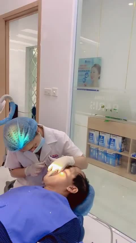 Quá trình phục hình cầu 3R sứ trên Implant tại Nha khoa Paris - Chi Nhánh Nghệ An